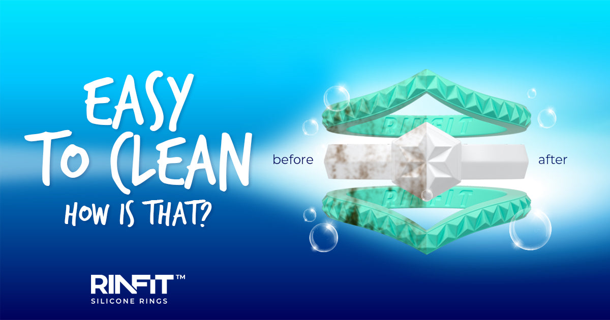 3 ways to clean your silicone wedding ring