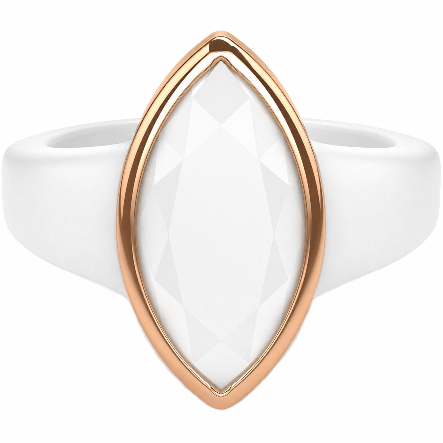 Marquise Collection - Silicone Rings for Women with Metal Frame - Patent Pending Design