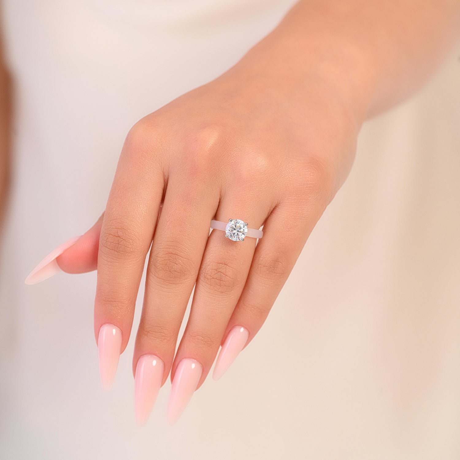 Rinfit Frosted Clear Thin Collection – Set of Emerald, Round and Oval - Patented Design