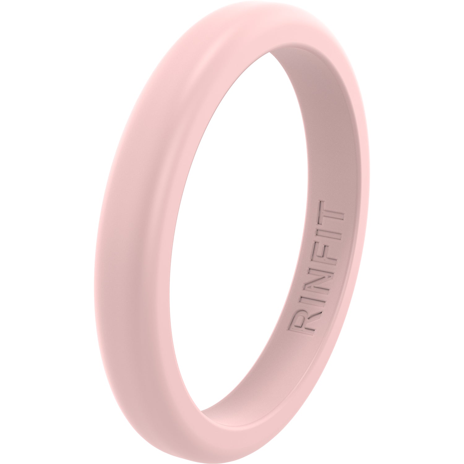 Stackable Thin Silicone Wedding Ring for Women by Rinfit