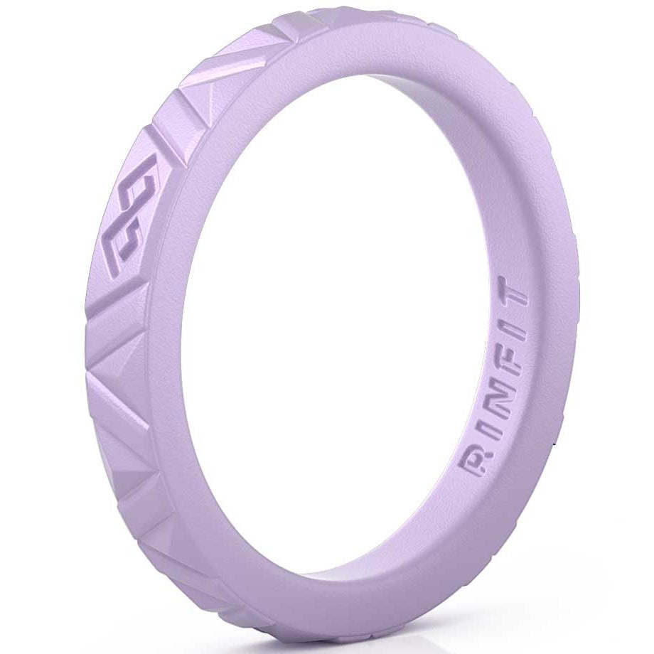 Women's Infinity Silicone Stackable Stylish Design, Comfortable Durable Wedding Band