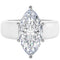Silicone Ring – 14×7 mm Marquise Cut CZ | Patent-Pending Design - GlowStone Collection