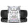 Emerald Cut CZ Silicone Ring Set for Women, Stackable 2-Ring Set, 10x8 mm CZ Stone, Thin Band, Patented Design, GlowStone Collection
