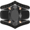Silicone Ring Stackable Set – 12×8 mm Black Oval Cut CZ | Patented Design - GlowStone Collection
