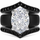 Silicone Ring Stackable Set – 11×8 mm Oval Cut CZ | Patented Design - GlowStone Collection