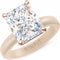 Rinfit Thin Silicone Ring – 10×8 mm Emerald Cut CZ | Patented Design - GlowStone Collection