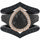 Pear Silicone Ring with Metal Frame & Stones – Includes 2 Stackable Bands | Patented Design by Rinfit