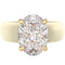 Silicone Ring – 11×8 mm Oval Cut CZ | Patented Design - GlowStone Collection