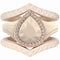Pear Silicone Ring with Metal Frame & Stones – Includes 2 Stackable Bands | Patented Design by Rinfit