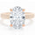 Rinfit Thin Silicone Ring for Women - Oval Cut CZ | Patented Design