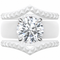 Silicone Ring Stackable Set – 7mm Round Solitaire CZ | Patented Design - GlowStone Collection