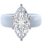 Silicone Ring – 14×7 mm Marquise Cut CZ | Patent-Pending Design - GlowStone Collection