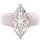 Silicone Ring – 14×7 mm Marquise Cut CZ | Patent-Pending Design - GlowStone Collection