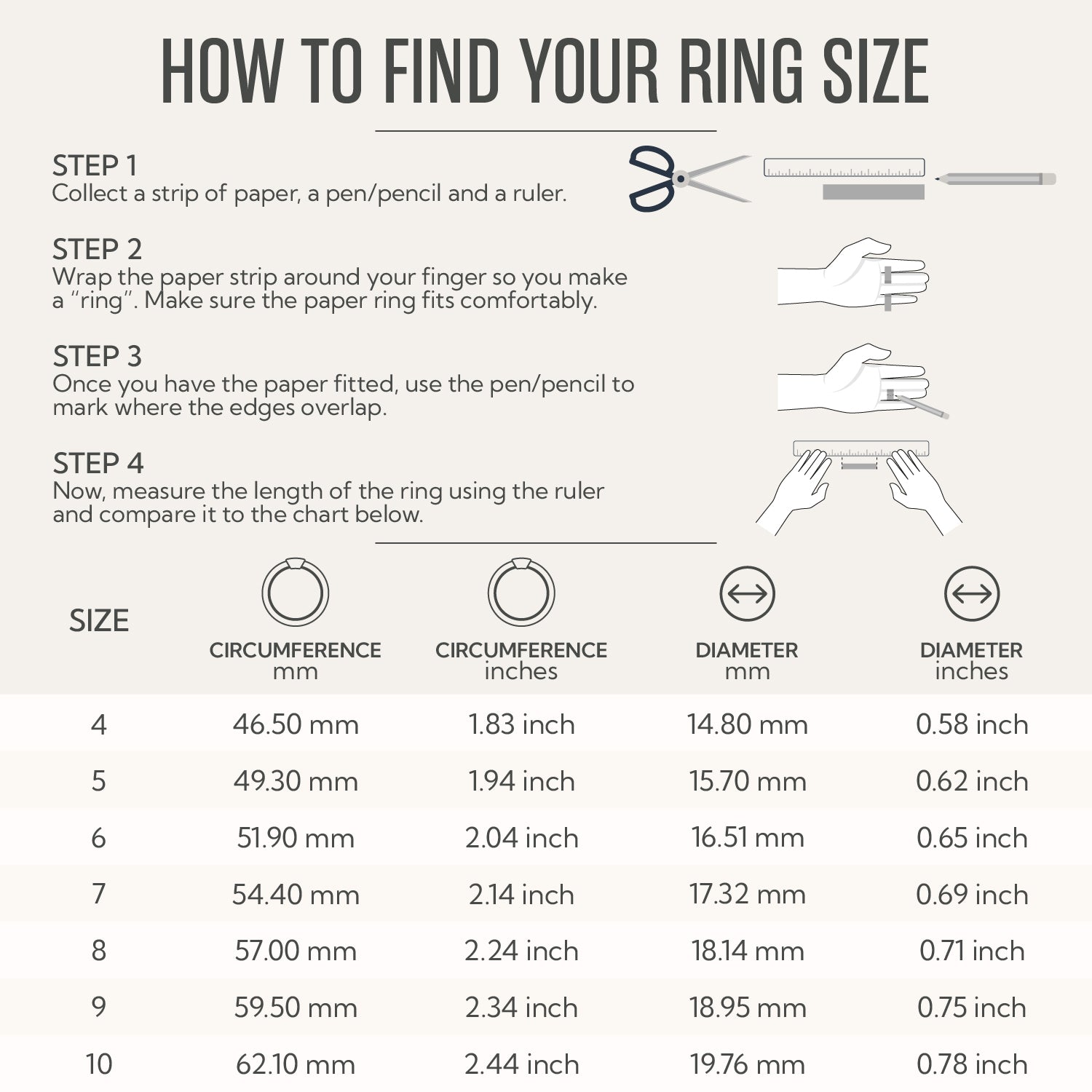 Pear Silicone Ring with Metal Frame & Stones – Includes 2 Stackable Bands | Patented Design by Rinfit