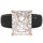 Silicone Ring – 10×8 mm Emerald Cut CZ | Patented Design - GlowStone Collection