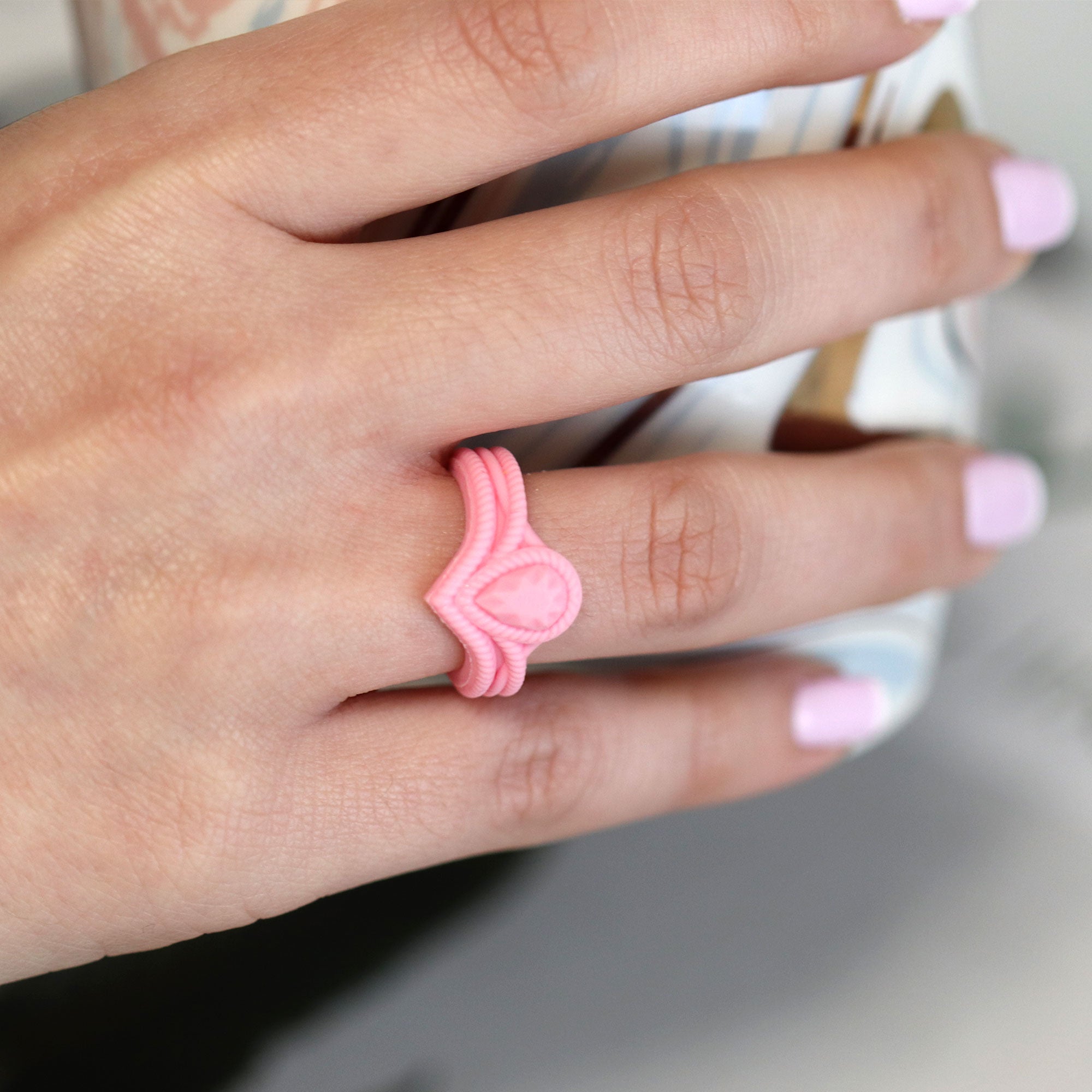 Couple Bundle Silicone Wedding Ring Bundle Set#31