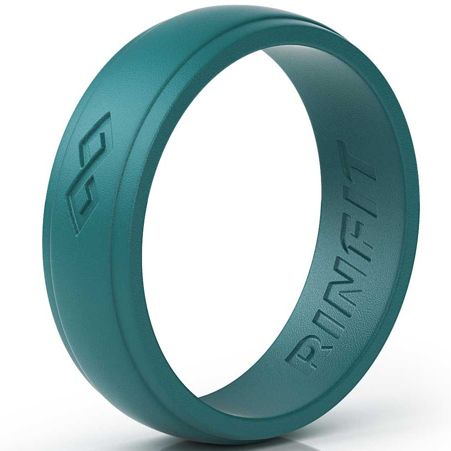GIFT RING Women's Infinity Silicone Ring. Soft, Comfortable & Durable Wedding Band. US Design Patent