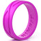 GIFT RING Women's 4Love Silicone Ring. Soft, Comfortable & Durable Wedding Band. US Design Patent