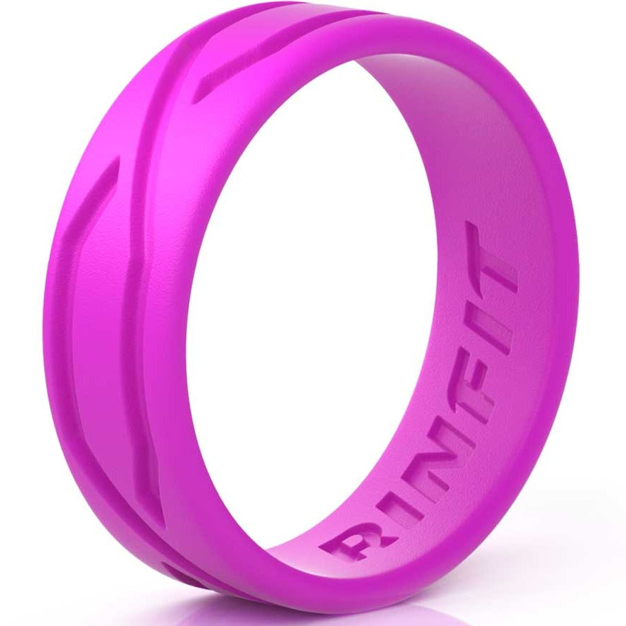 GIFT RING Women's 4Love Silicone Ring. Soft, Comfortable & Durable Wedding Band. US Design Patent