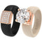 Set Silicone Ring – 7mm Round Solitaire CZ | Patented Design - GlowStone Collection