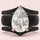 Women's Silicone Rings Stackable Set - 8×12 mm Pear Cut CZ  Set| Patent-Pending Design - GlowStone Collection