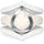 Rinfit Silicone Rings for Women - Metal-Framed with 2 Stackable Rings - Silicone Diamond Rings Wedding Bands Women