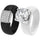 Set Silicone Ring – 7mm Round Solitaire CZ | Patented Design - GlowStone Collection