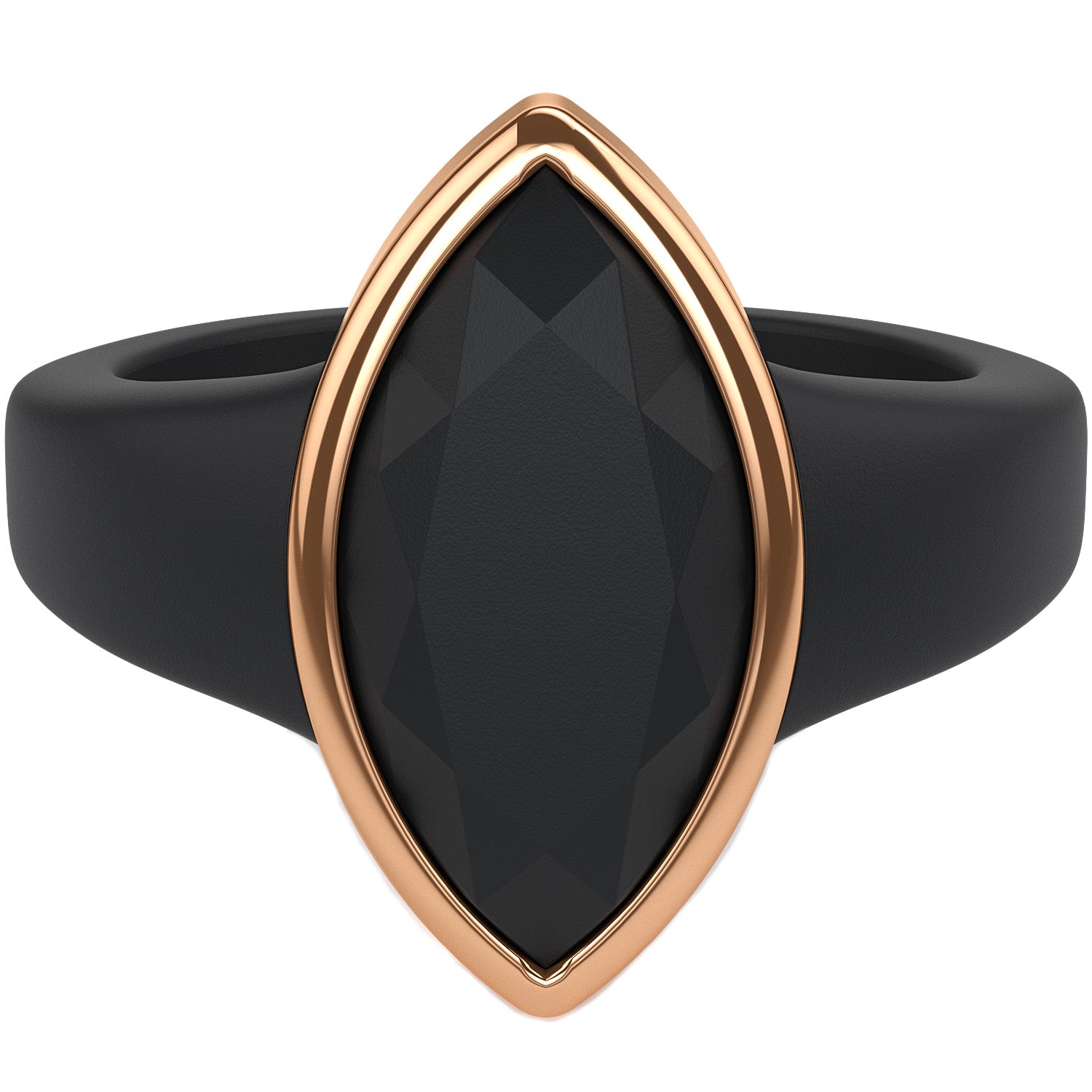 Marquise Collection  - Silicone Rings for Women with Metal Frame - Patent Pending Design