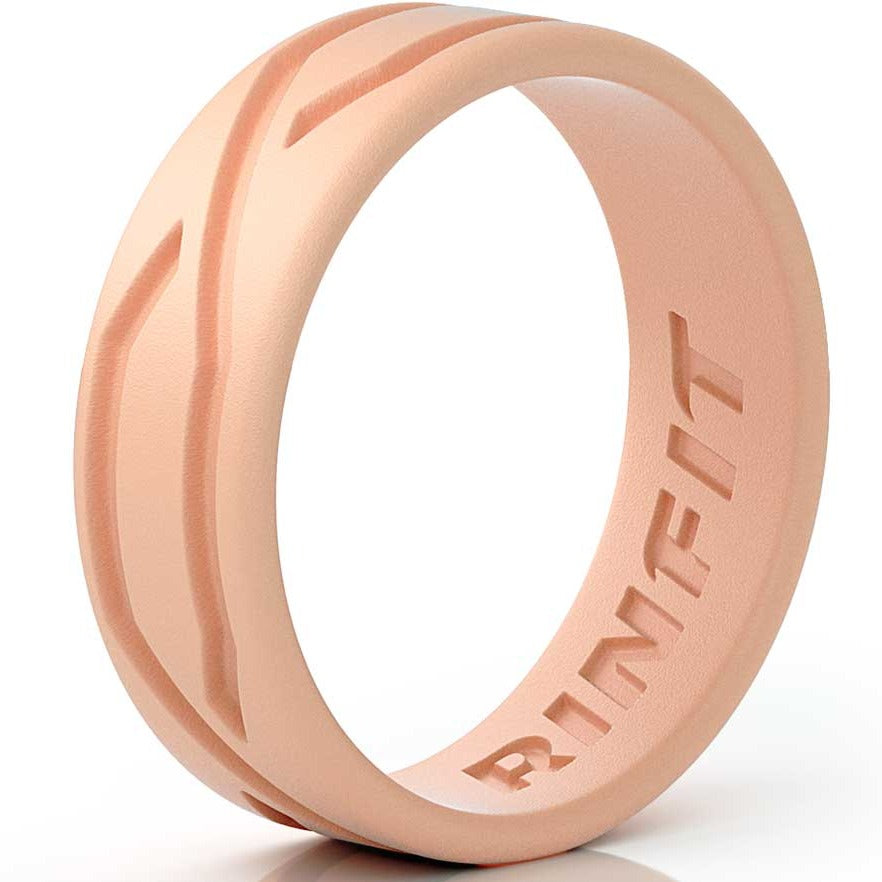 GIFT RING Women's 4Love Silicone Ring. Soft, Comfortable & Durable Wedding Band. US Design Patent
