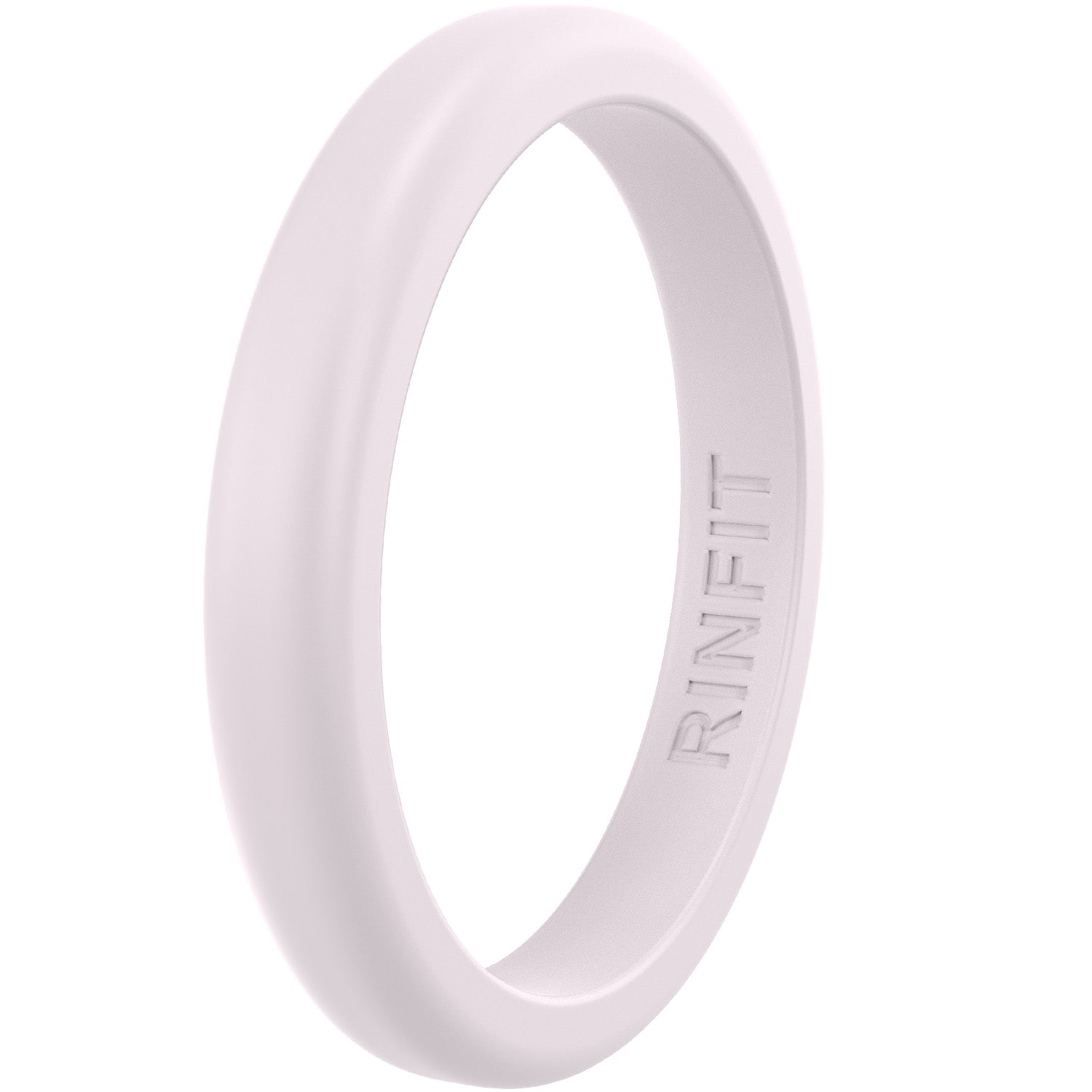 Stackable Thin Silicone Wedding Ring for Women by Rinfit