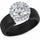 Rinfit Halo Silicone Ring for Women - 7 mm Round Cut CZ | Patented Design