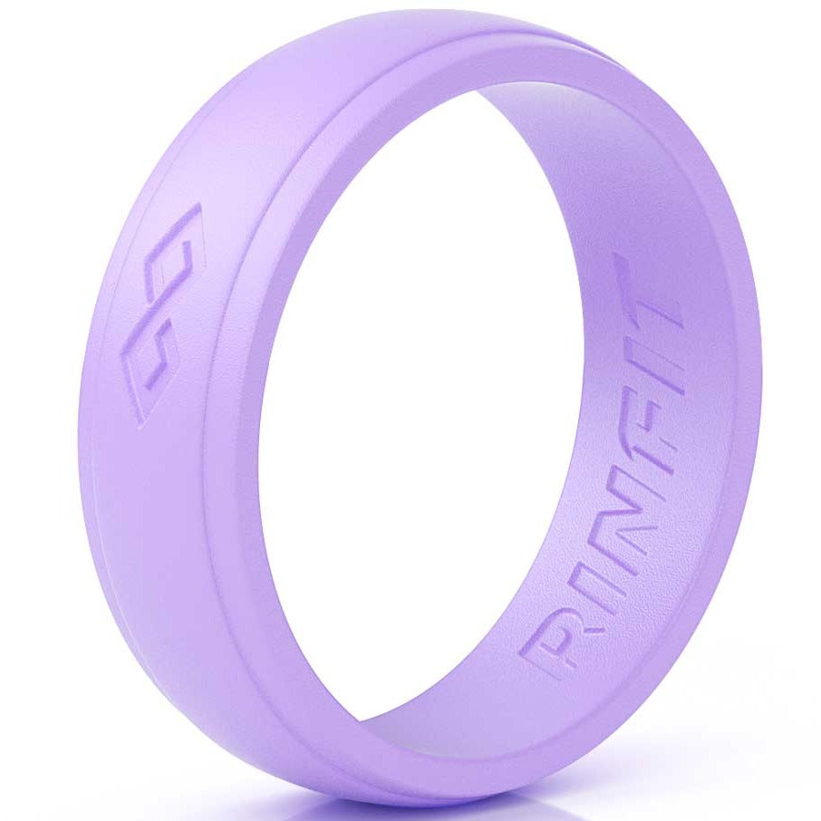 GIFT RING Women's Infinity Silicone Ring. Soft, Comfortable & Durable Wedding Band. US Design Patent