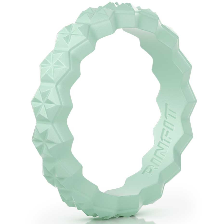 Women's Stars Silicone Stackable Rings