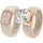 Set Silicone Ring – 7mm Round Solitaire CZ | Patented Design - GlowStone Collection