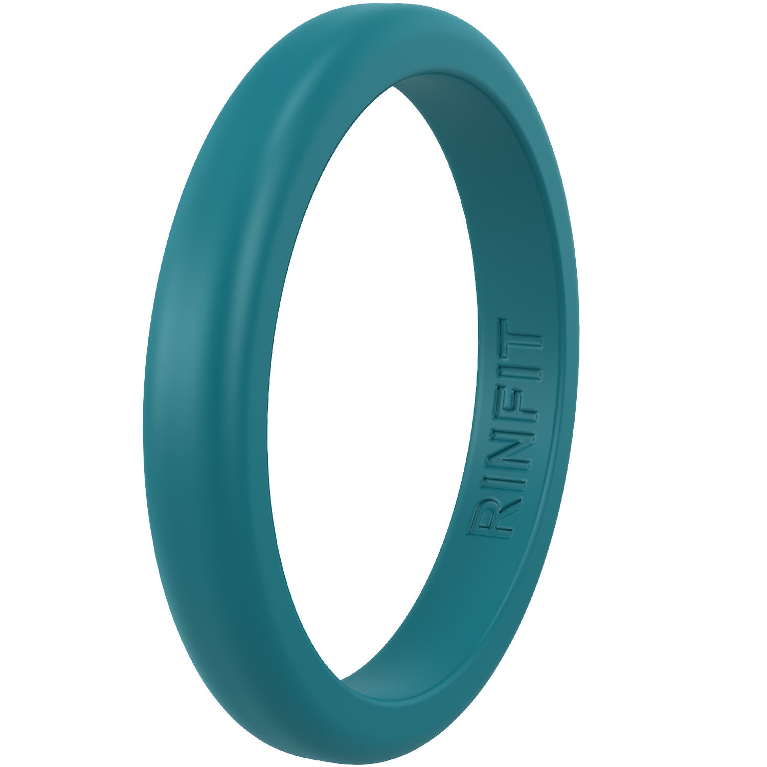 Stackable Thin Silicone Wedding Ring for Women by Rinfit