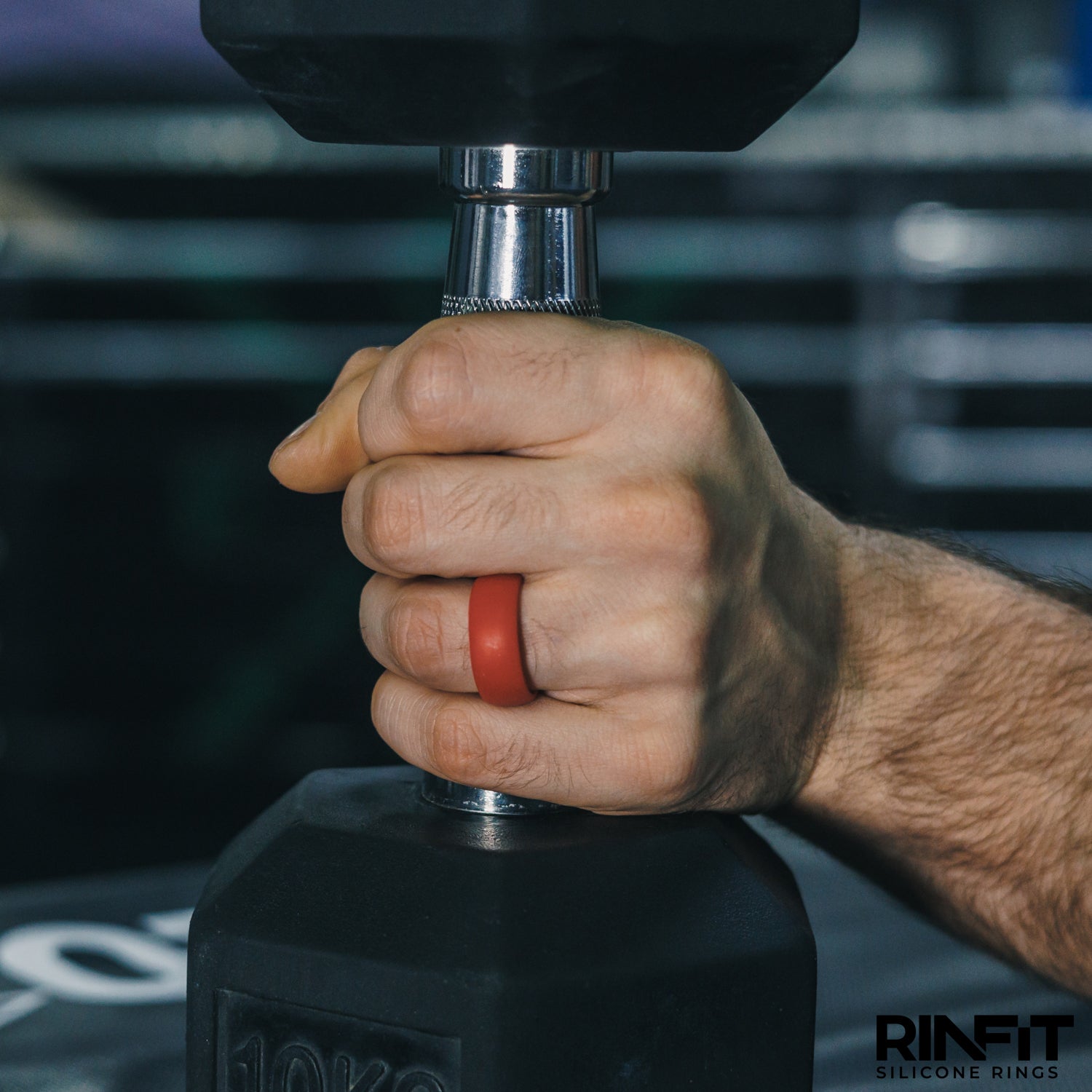 GIFT RING Inner Step Edge Collection - Silicone Ring for Men. Patent Pending