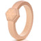 GIFT RING Women's Couture Silicone Engagement Ring. Stylish Design, Comfortable & Durable Wedding Band