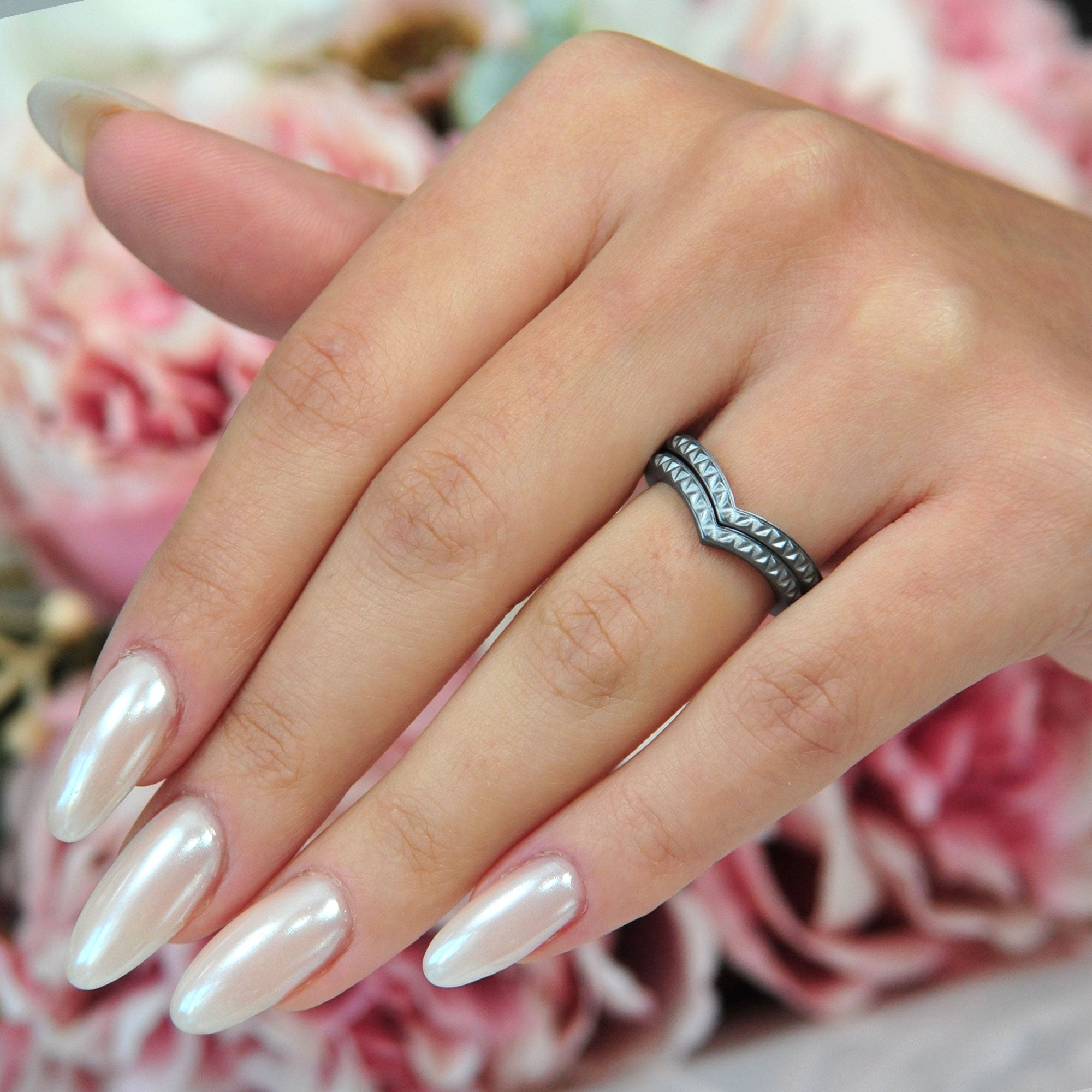 Women's Couture Silicone Rings - 5 Rings Set - Patented Design