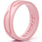 GIFT RING Women's 4Love Silicone Ring. Soft, Comfortable & Durable Wedding Band. US Design Patent