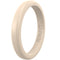Stackable Thin Silicone Wedding Ring for Women by Rinfit