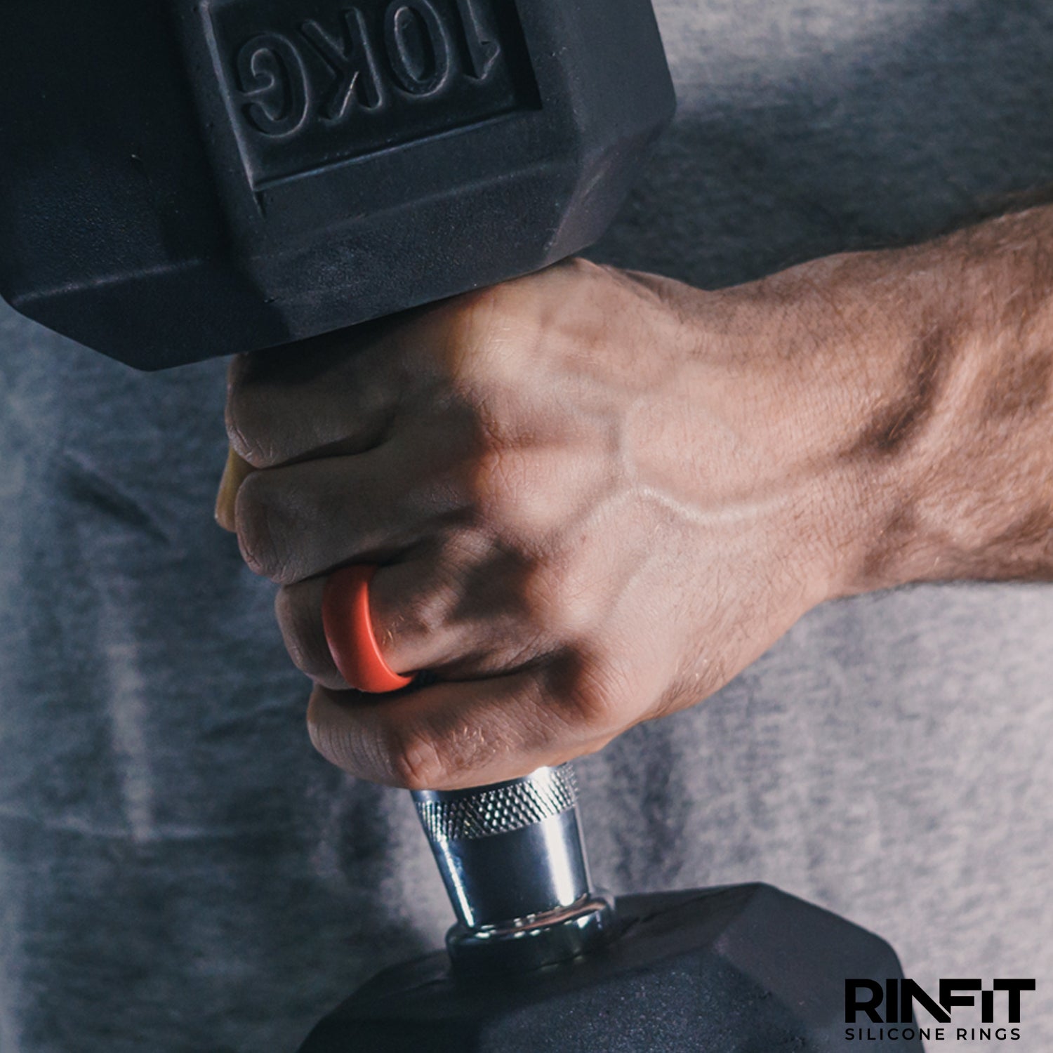 GIFT RING Inner Step Edge Collection - Silicone Ring for Men. Patent Pending