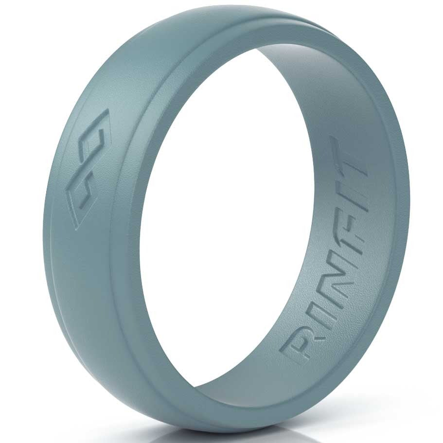 GIFT RING Women's Infinity Silicone Ring. Soft, Comfortable & Durable Wedding Band. US Design Patent