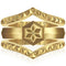 Women's Couture Silicone Rings. Stylish Design - 3 Rings Set - Patented Design