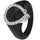 Pear Silicone Ring with Metal Frame & CZ Stones
