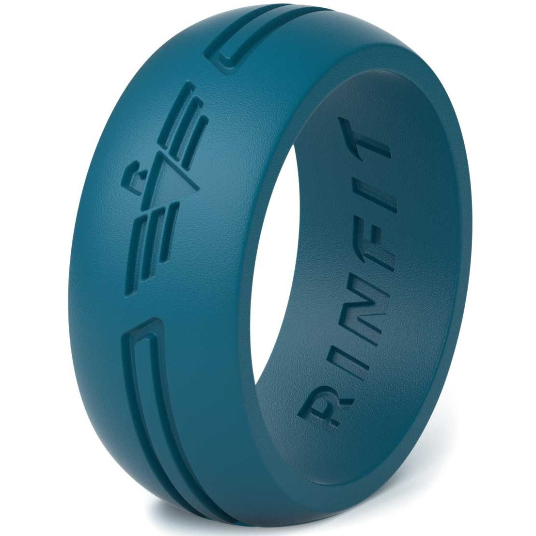 GIFT RING Men's Eagle Silicone Ring. Soft, Comfortable & Durable Wedding Band. US Design Patent