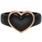 NEW! Heart Frame Collection - Women's Silicone Rings with Metal Heart Frame - Patented Design