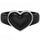 NEW! Heart Frame Collection - Women's Silicone Rings with Metal Heart Frame - Patented Design