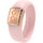 Women's Silicone Wedding Ring with Metal Plate - U.S. Patented Design