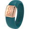 Women's Silicone Wedding Ring with Metal Plate - U.S. Patented Design