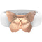 Butterfly Collection - Women's Silicone Rings with Stainless Steel Butterfly - Patent Pending